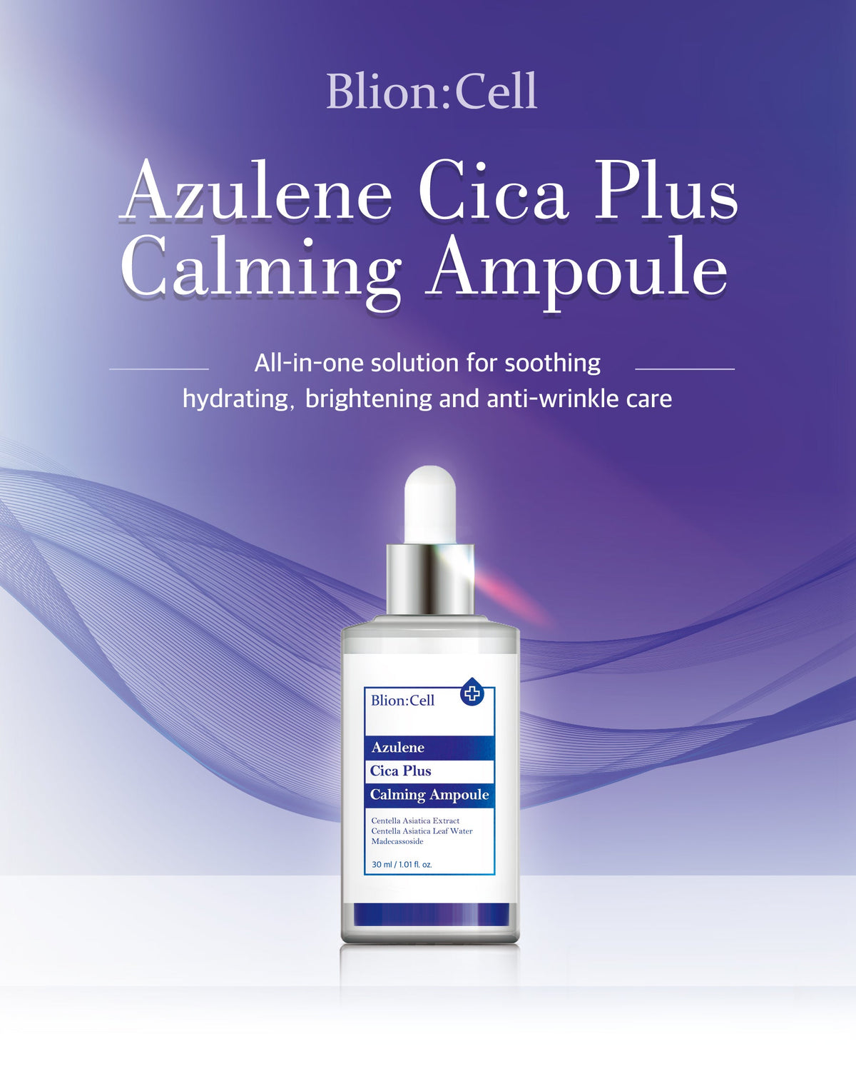 Blion:Cell Azulene Cica Ampoule from Korea